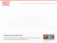 Tablet Screenshot of crccfund.org
